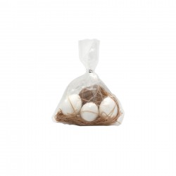 Egg Nest White 3pc